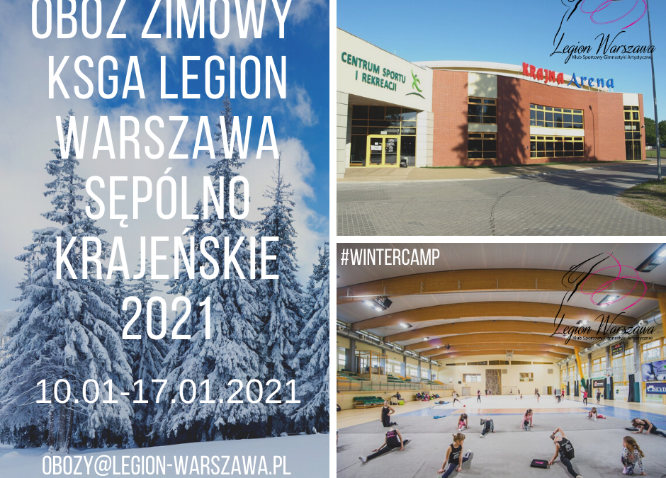 Zapisy Zimowy Obóz Gimnastyczny 2021 – Sępólno Krajeńskie